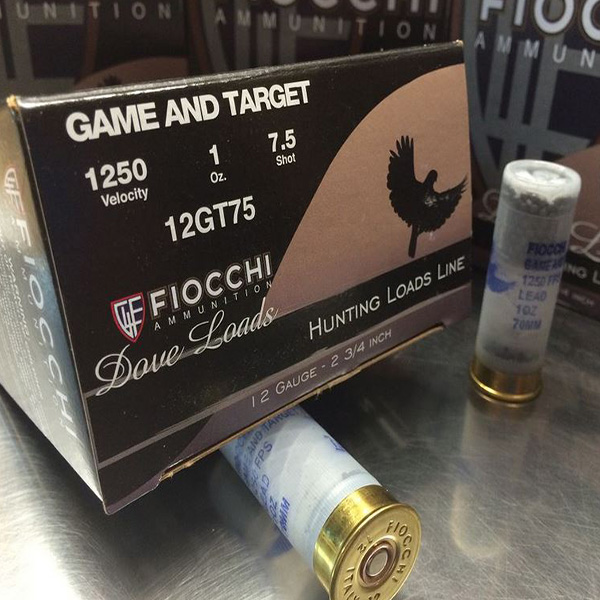 Fiocchi Game & Target 12 ga #7.5 1 oz 12GT75 250 rnd/case
